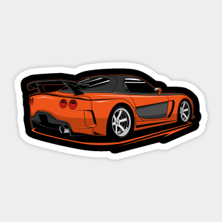 rx7 veilside 1 Sticker